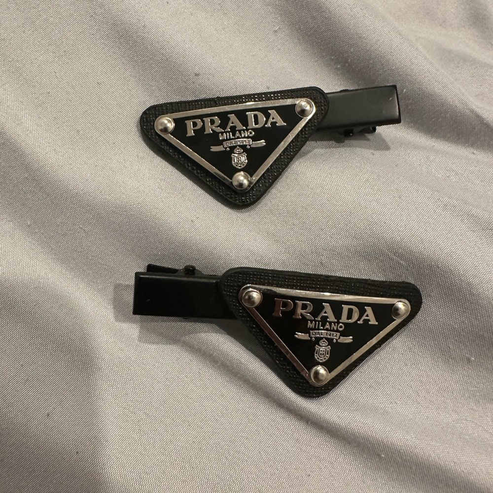 Prada hair clip